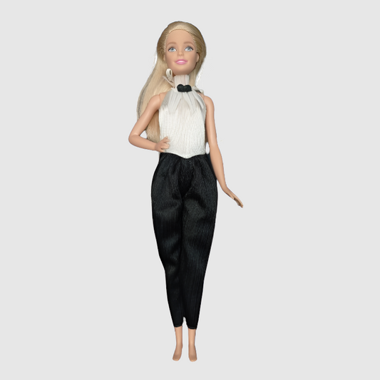 Figura de colección Barbie Pelo Rubio Conjunto