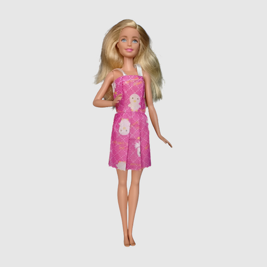 Figura de colección Barbie Pelo Rubio Patito