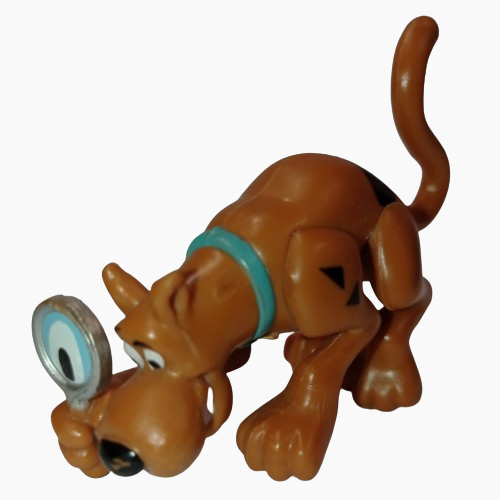 Figura de Colección Scooby-Doo con Lupa