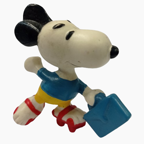 Figura PVC Snoopy Patines