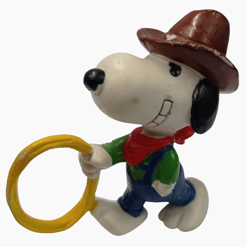 Figura PVC Snoopy Rodeo